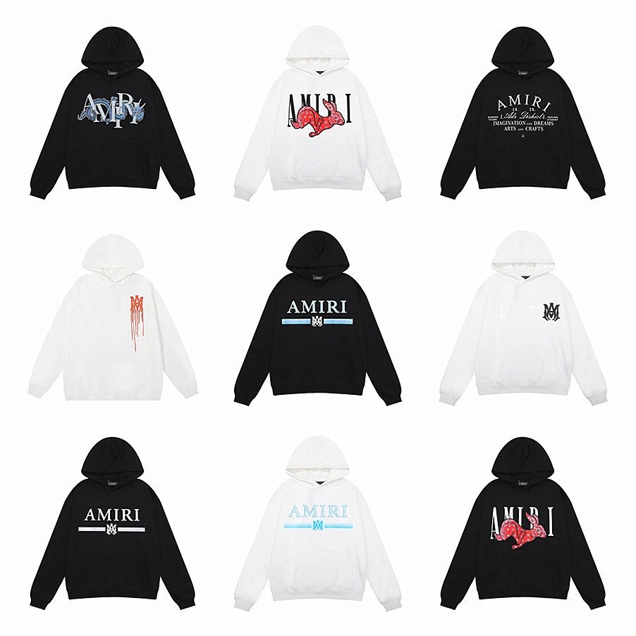 Amiri Graphic Print Oversized Hoodie Multicolor