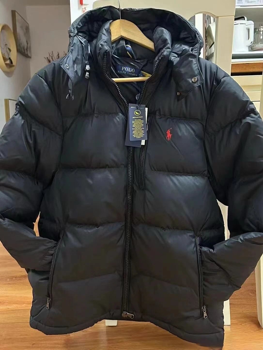 Polo Ralph Lauren PRL Recycled Down Puffer Jacket Black