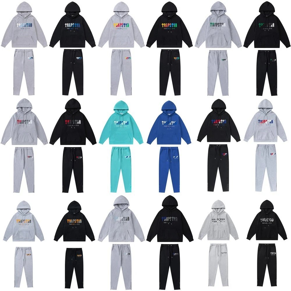 Trapstar Chenille Decoded Streetwear Tracksuit Set Multicolor