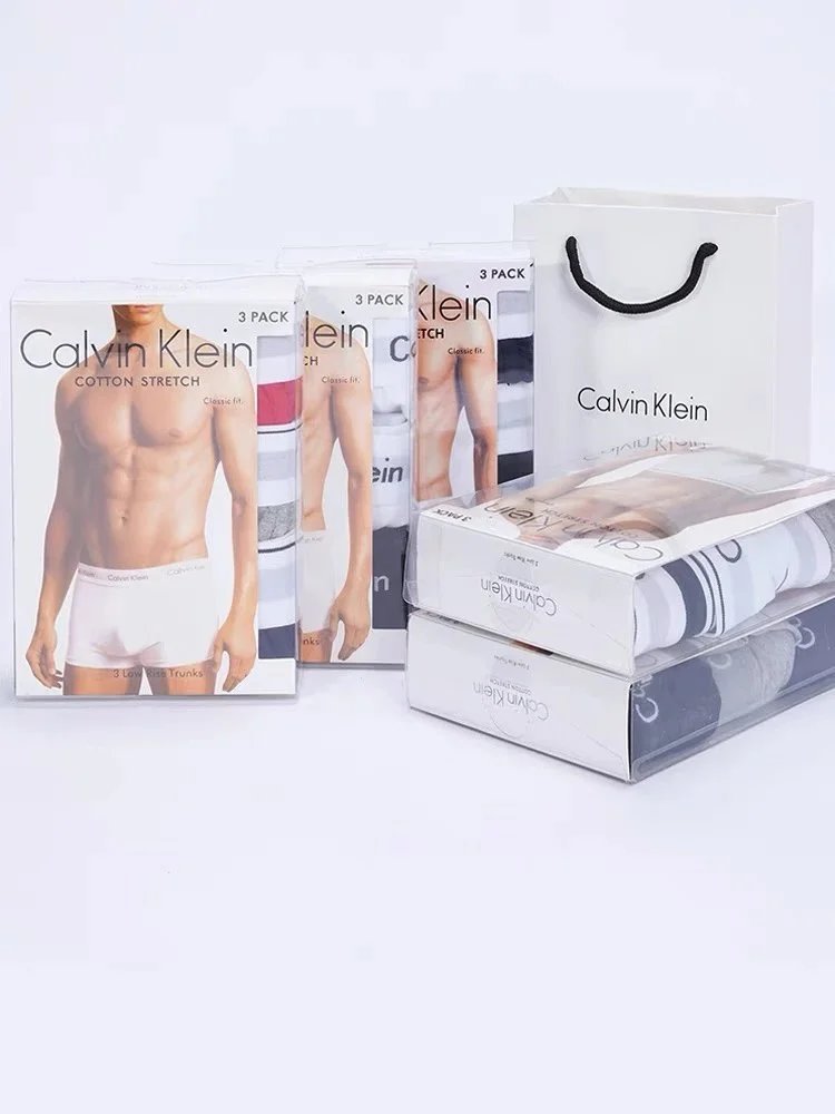Calvin Klein CK Cotton Stretch Comfortable Low Rise Trunks Multicolor