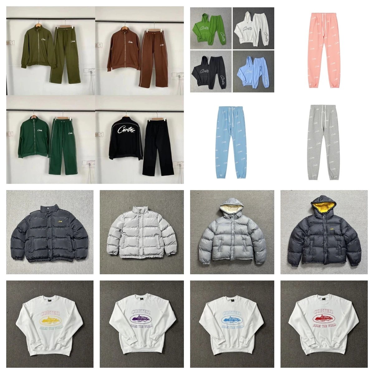 Corteiz Rules The World Streetwear Matching Set Multicolor