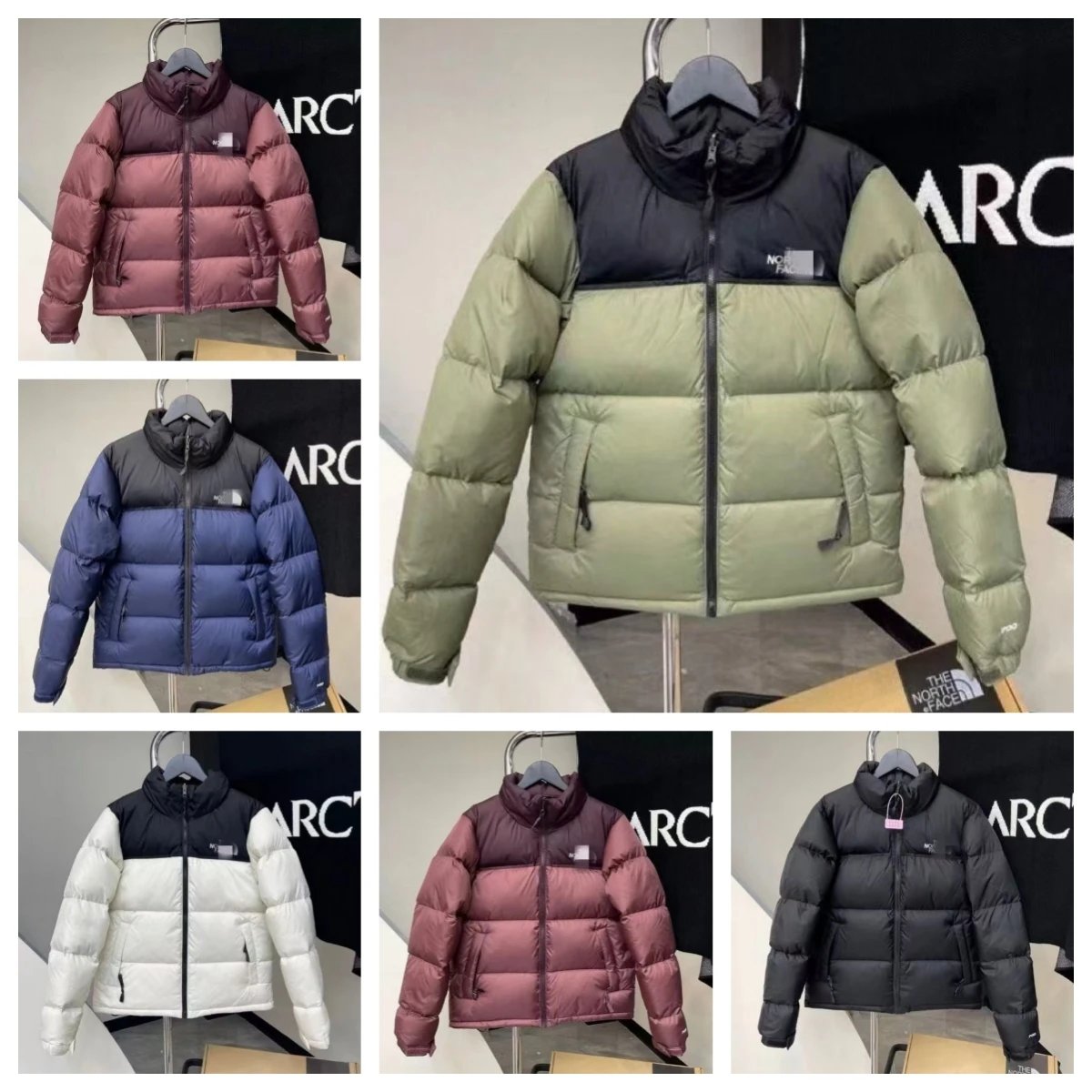 The North Face TNF Nuptse 700 Puffer Jacket Multicolor