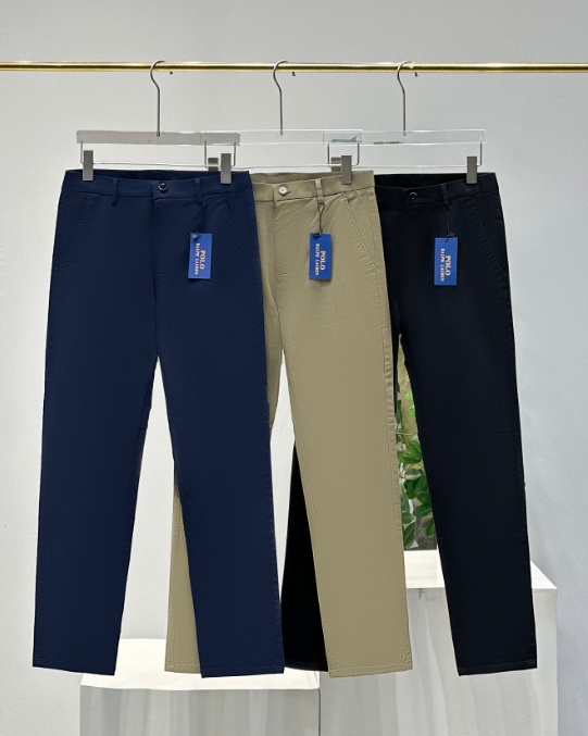 Polo Ralph Lauren Chino Pants Slim Fit Trousers Navy Beige and Black