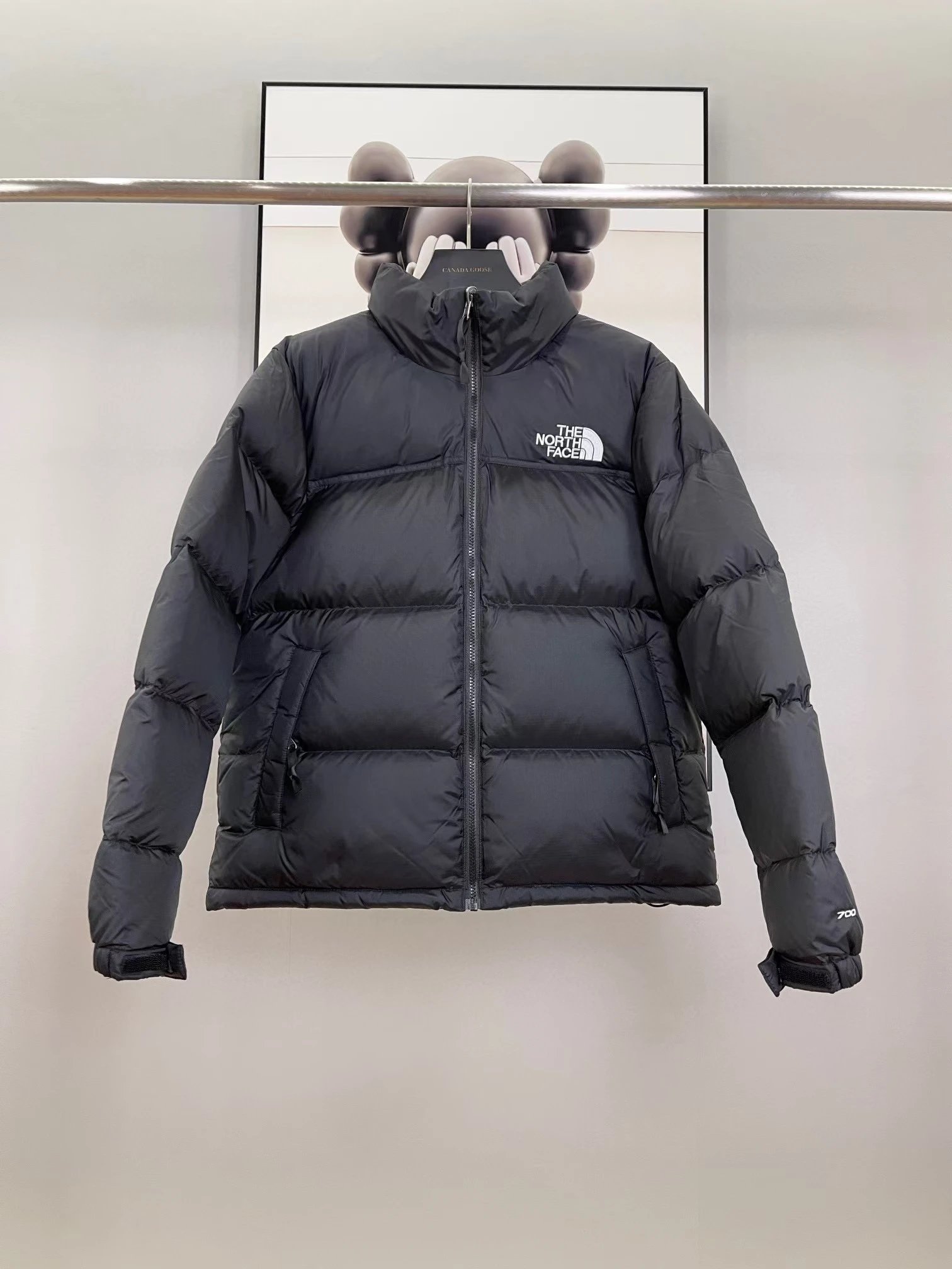 The North Face TNF Nuptse 700 Puffer Jacket Black