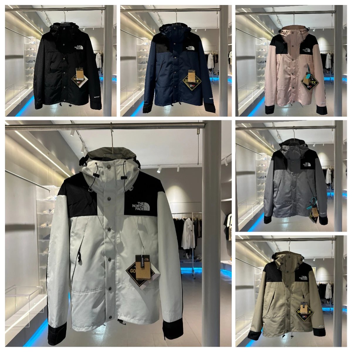 The North Face TNF Mountain Light Waterproof Jacket Multicolor