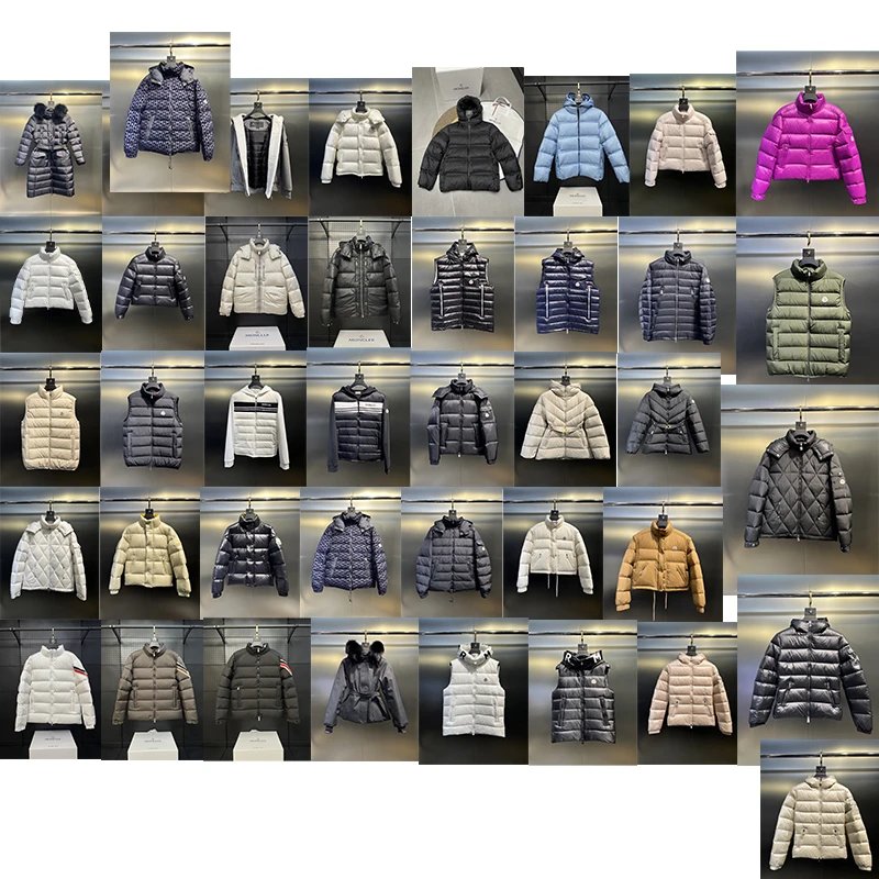 Moncler Puffer Jacket Collection Winter Down Jackets Multicolor