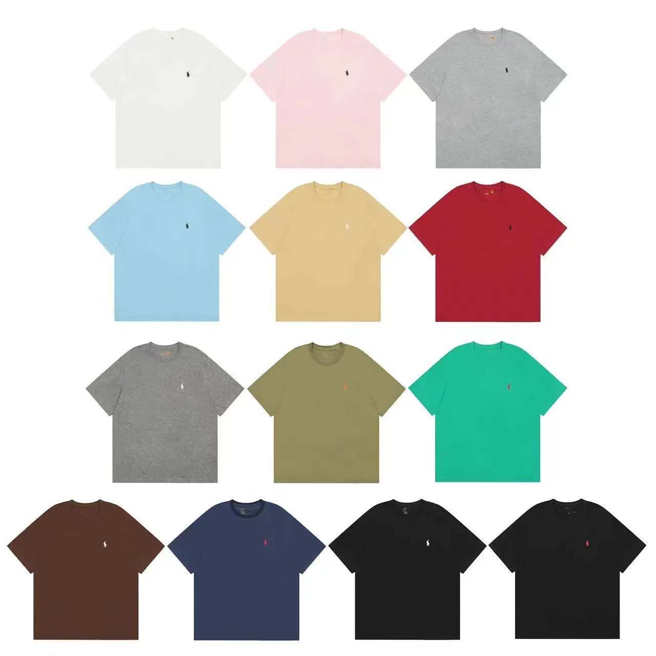 Ralph Lauren RL Classic Fit basic cotton T-Shirt Multicolor