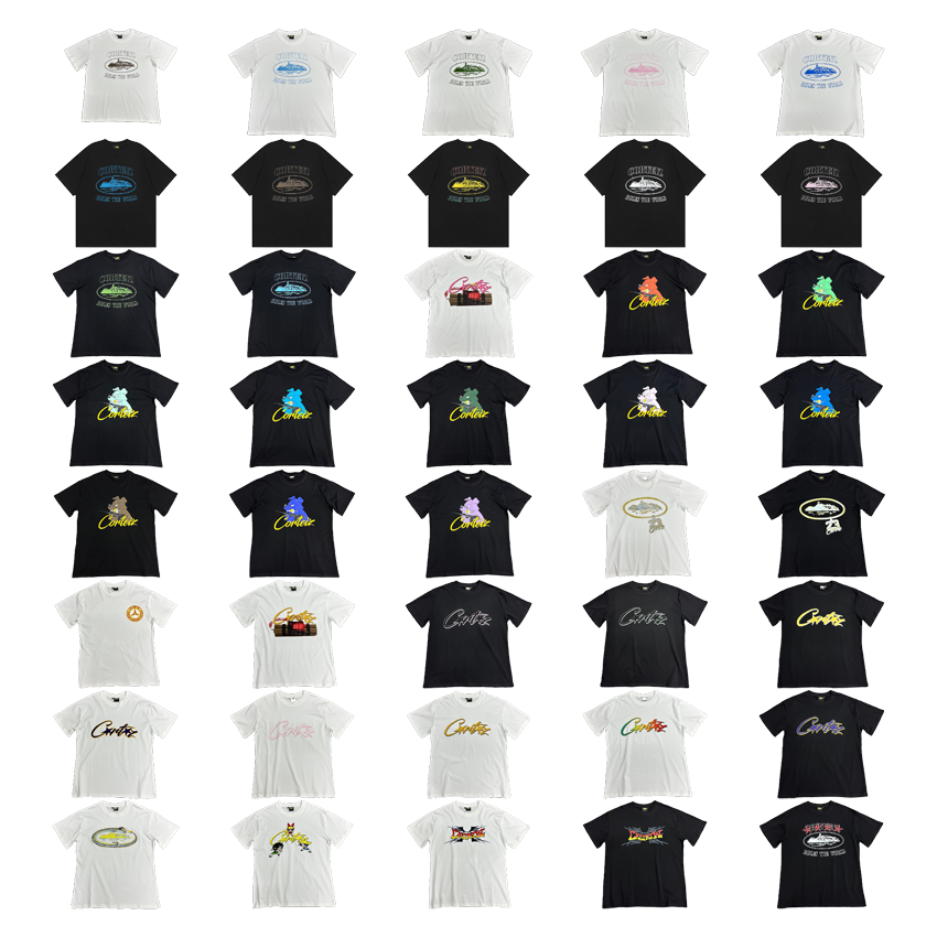 Corteiz Graphic Streetwear T-Shirt Collection Multicolor
