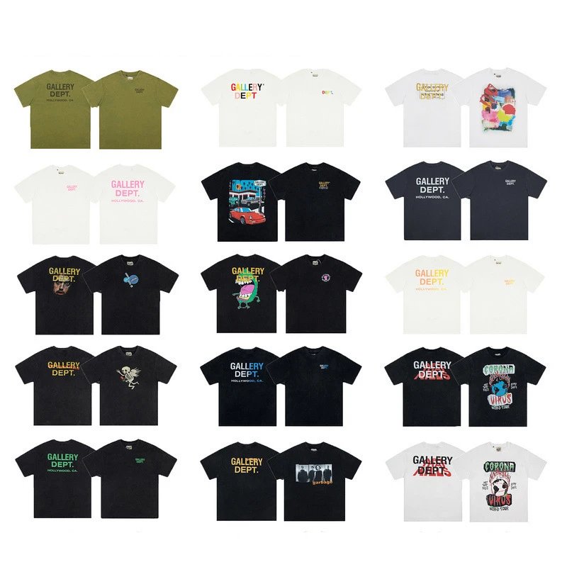 Gallery Dept. Graphic Print Oversized Tee Multicolor