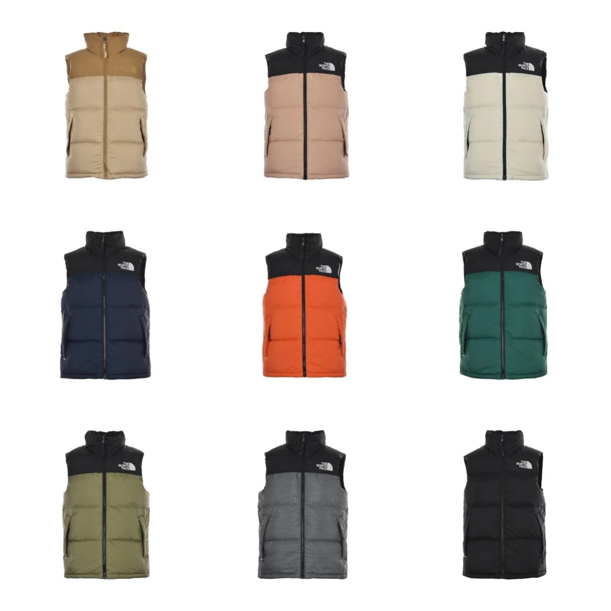 The North Face TNF Nuptse 1996 Puffer Gilet Multicolor