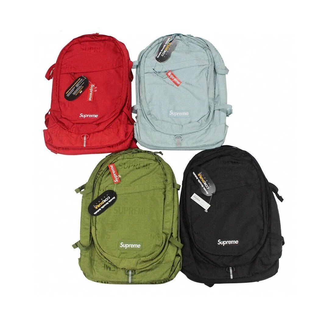 Supreme Cordura Durable Streetwear Backpack Multicolor