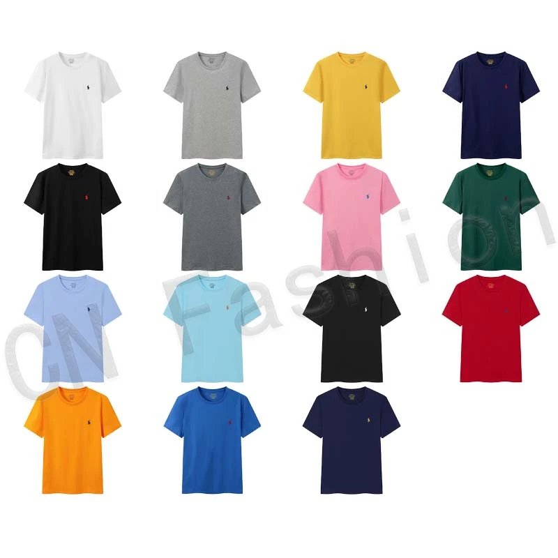 Ralph Lauren Classic Fit Crewneck Cotton T-Shirt Multicolor