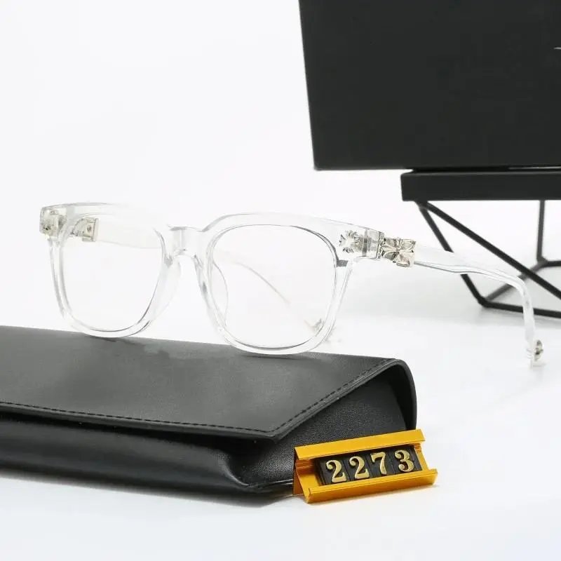 Chrome Hearts Clear Frame Transparent Eyeglasses White