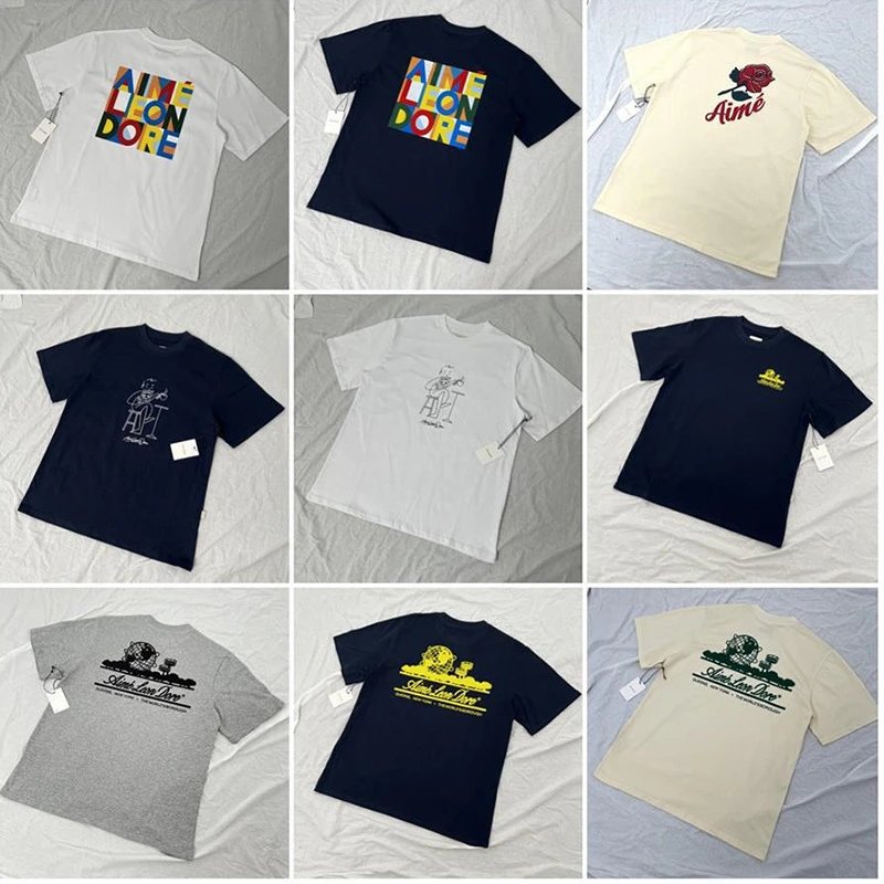 Aime Leon Dore ALD Graphic Print Cotton T-Shirt Multicolor