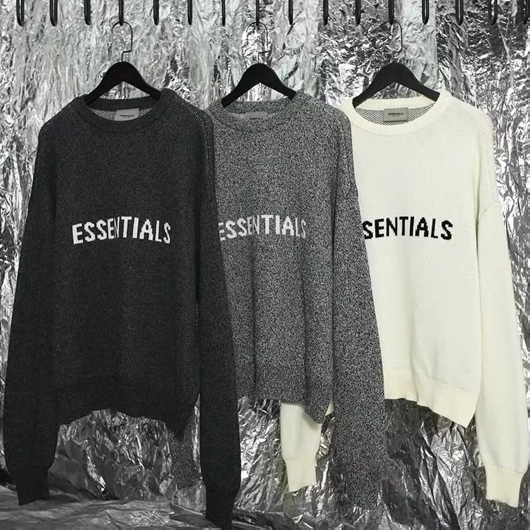 Fear of God Essentials Essentials Knit Oversized Sweater Multicolor